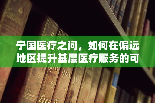 宁国医疗之问，如何在偏远地区提升基层医疗服务的可及性与质量？