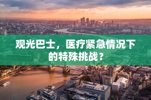观光巴士，医疗紧急情况下的特殊挑战？
