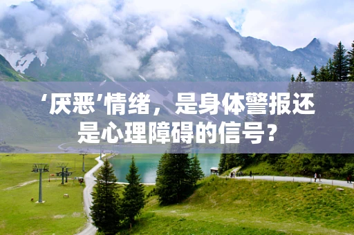 ‘厌恶’情绪，是身体警报还是心理障碍的信号？