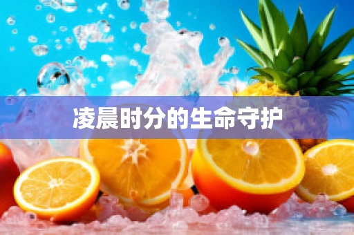 凌晨时分的生命守护