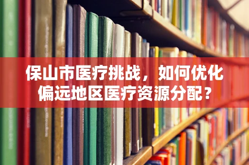 保山市医疗挑战，如何优化偏远地区医疗资源分配？