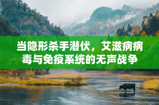 当隐形杀手潜伏，艾滋病病毒与免疫系统的无声战争