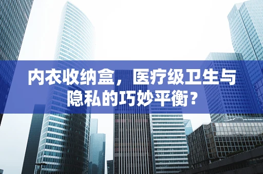 内衣收纳盒，医疗级卫生与隐私的巧妙平衡？