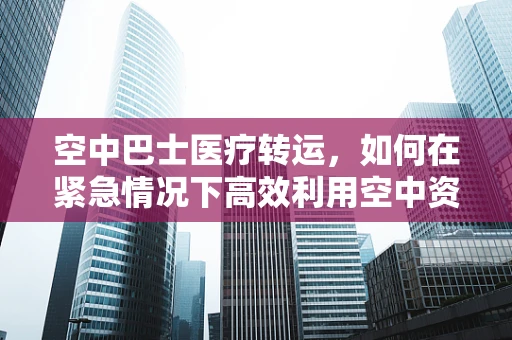 空中巴士医疗转运，如何在紧急情况下高效利用空中资源？