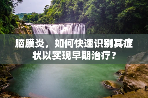 脑膜炎，如何快速识别其症状以实现早期治疗？