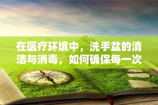 在医疗环境中，洗手盆的清洁与消毒，如何确保每一次洗手都是安全的？
