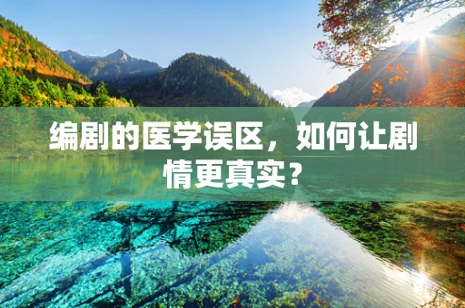 编剧的医学误区，如何让剧情更真实？
