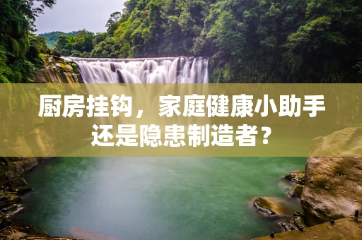 厨房挂钩，家庭健康小助手还是隐患制造者？