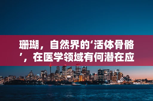 珊瑚，自然界的‘活体骨骼’，在医学领域有何潜在应用？