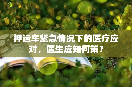 押运车紧急情况下的医疗应对，医生应知何策？