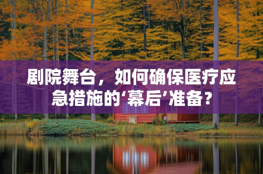 剧院舞台，如何确保医疗应急措施的‘幕后’准备？