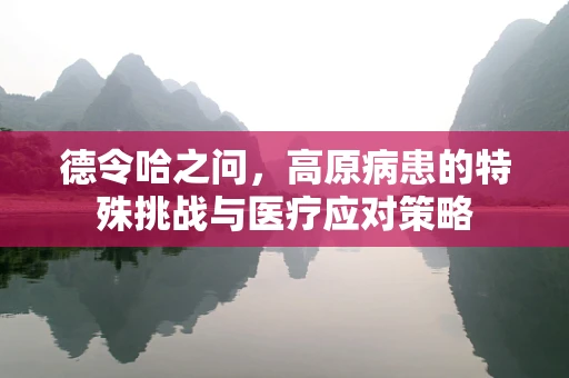 德令哈之问，高原病患的特殊挑战与医疗应对策略