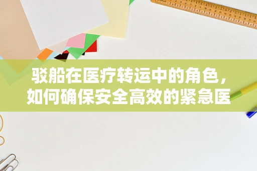 驳船在医疗转运中的角色，如何确保安全高效的紧急医疗撤离？