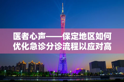 医者心声——保定地区如何优化急诊分诊流程以应对高发季节的挑战？