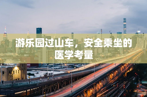 游乐园过山车，安全乘坐的医学考量
