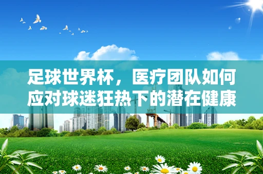 足球世界杯，医疗团队如何应对球迷狂热下的潜在健康风险？