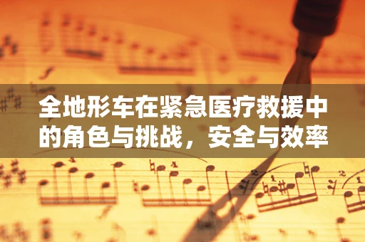 全地形车在紧急医疗救援中的角色与挑战，安全与效率的平衡
