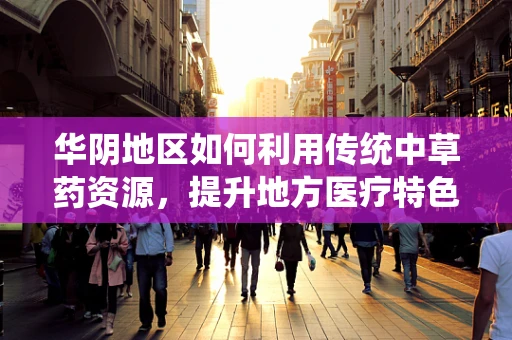 华阴地区如何利用传统中草药资源，提升地方医疗特色？