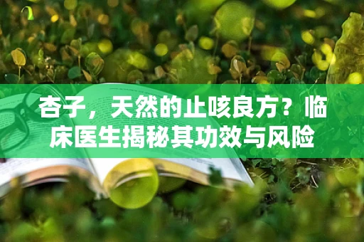 杏子，天然的止咳良方？临床医生揭秘其功效与风险