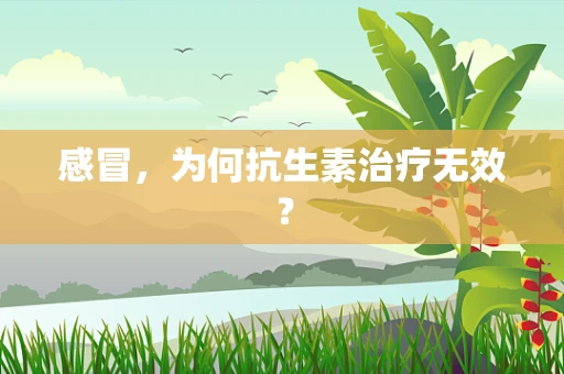 感冒，为何抗生素治疗无效？
