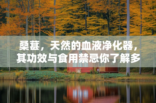 桑葚，天然的血液净化器，其功效与食用禁忌你了解多少？