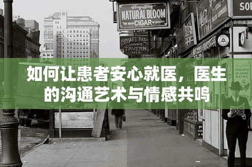 如何让患者安心就医，医生的沟通艺术与情感共鸣
