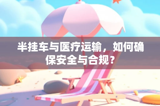半挂车与医疗运输，如何确保安全与合规？