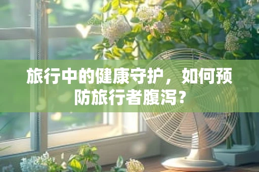 旅行中的健康守护，如何预防旅行者腹泻？