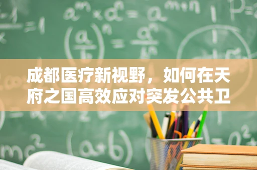 成都医疗新视野，如何在天府之国高效应对突发公共卫生事件？