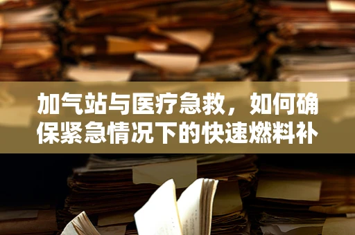 加气站与医疗急救，如何确保紧急情况下的快速燃料补给？
