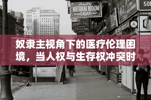 奴隶主视角下的医疗伦理困境，当人权与生存权冲突时，何为正当治疗？