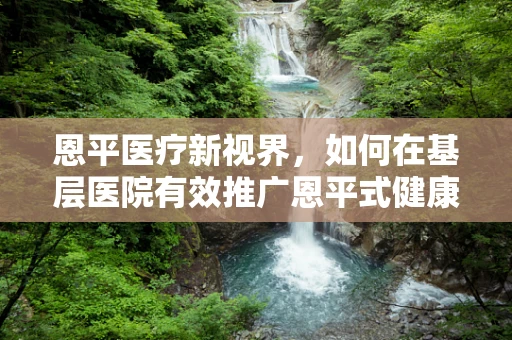 恩平医疗新视界，如何在基层医院有效推广恩平式健康管理？