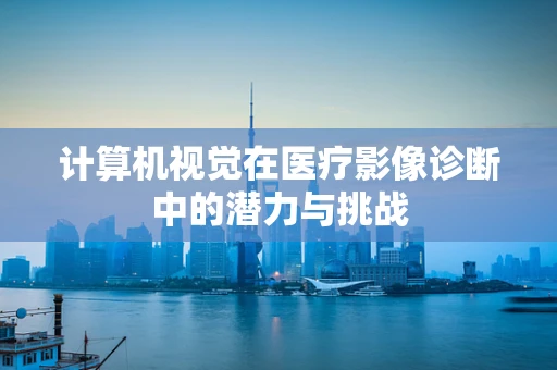 计算机视觉在医疗影像诊断中的潜力与挑战