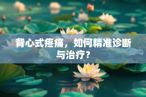 背心式疼痛，如何精准诊断与治疗？