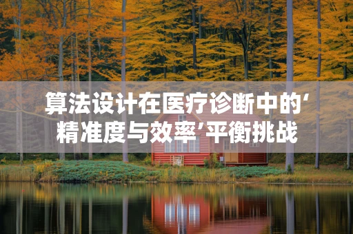 算法设计在医疗诊断中的‘精准度与效率’平衡挑战