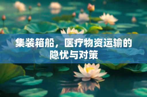 集装箱船，医疗物资运输的隐忧与对策