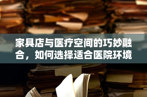 家具店与医疗空间的巧妙融合，如何选择适合医院环境的家具？