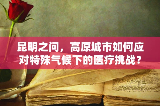 昆明之问，高原城市如何应对特殊气候下的医疗挑战？