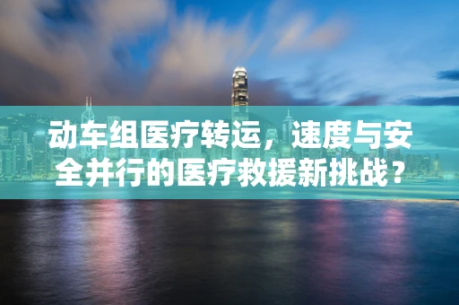 动车组医疗转运，速度与安全并行的医疗救援新挑战？