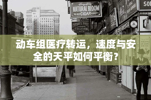 动车组医疗转运，速度与安全的天平如何平衡？