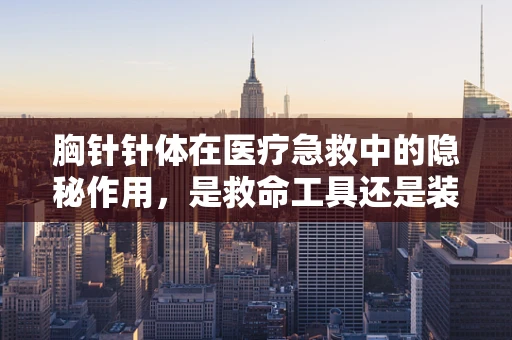 胸针针体在医疗急救中的隐秘作用，是救命工具还是装饰品？