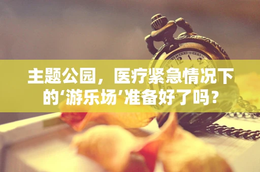 主题公园，医疗紧急情况下的‘游乐场’准备好了吗？