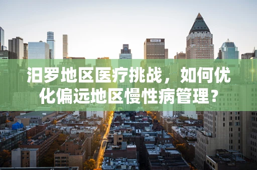 汨罗地区医疗挑战，如何优化偏远地区慢性病管理？