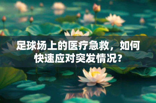 足球场上的医疗急救，如何快速应对突发情况？
