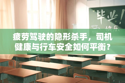 疲劳驾驶的隐形杀手，司机健康与行车安全如何平衡？