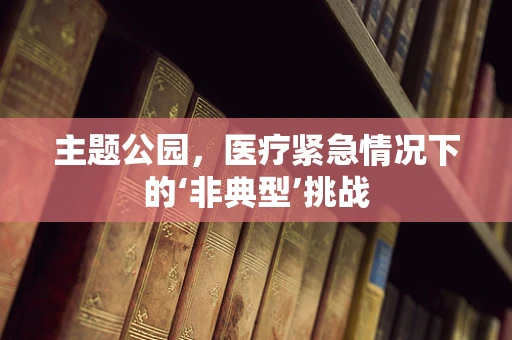 主题公园，医疗紧急情况下的‘非典型’挑战