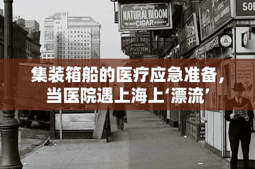 集装箱船的医疗应急准备，当医院遇上海上‘漂流’
