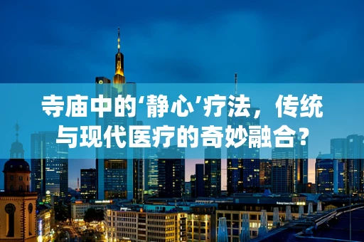 寺庙中的‘静心’疗法，传统与现代医疗的奇妙融合？