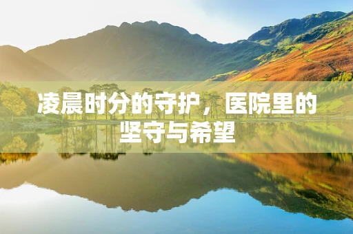 凌晨时分的守护，医院里的坚守与希望
