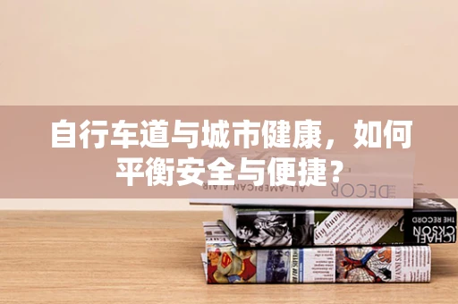 自行车道与城市健康，如何平衡安全与便捷？